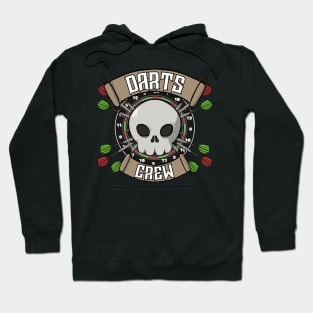 Darts crew Jolly Roger pirate flag Hoodie